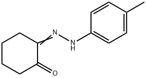 2-(p-Tolyl-hydrazono)-cyclohexanone Structure