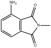 4-AMINO-N-METHYLPHTHALIMIDE Struktur