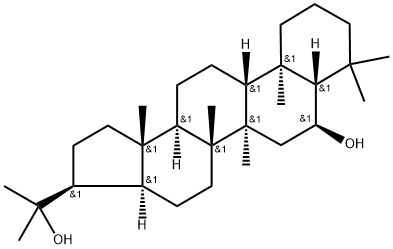 A'-ネオガンマセラン-6α,22-ジオール 化学構造式