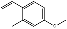 4-METHOXY-2-METHYL-1-VINYL-BENZENE Structure