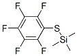 Trimethyl[(pentafluorophenyl)thio]silane 结构式