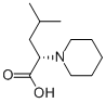 (S)-4-METHYL-2-(PIPERIDIN-1-YL)PENTANOIC ACID 结构式