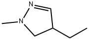 4-Ethyl-1-methyl-2-pyrazoline 结构式