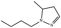 1-Butyl-5-methyl-2-pyrazoline 结构式