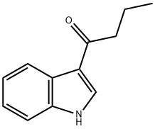 3-BUTYRYLINDOLE, 22582-67-8, 结构式