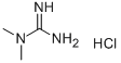 1,1-二甲基胍盐酸盐 结构式