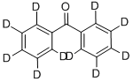 BENZOPHENONE-D10 Structure