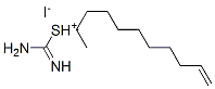 2-(10-ウンデセニル)イソチオ尿素·よう化水素酸塩 化学構造式