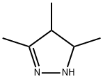 3,4,5-Trimethyl-2-pyrazoline Structure
