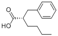 [S,(+)]-3-Phenylheptanoic acid 结构式