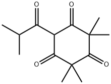 2,2,4,4-Tetramethyl-6-(2-methyl-1-oxopropyl)-1,3,5-cyclohexanetrione
