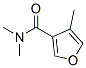3-Furamide,  N,N,4-trimethyl-  (8CI) Structure
