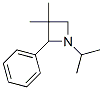 1-イソプロピル-3,3-ジメチル-2-フェニルアゼチジン 化学構造式
