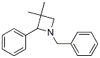 1-Benzyl-3,3-dimethyl-2-phenylazetidine Structure