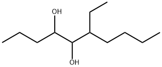 6-Ethyl-4,5-decanediol, 22607-12-1, 结构式