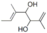 2,5-Dimethyl-1,5-heptadiene-3,4-diol Struktur