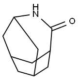 4-アザトリシクロ[4.3.1.13,8]ウンデカン-5-オン 化学構造式