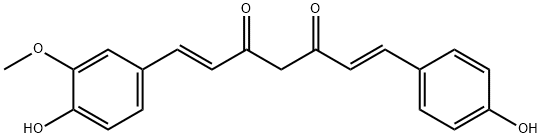 DEMETHOXYCURCUMIN Struktur