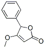 2(5H)-Furanone, 4-methoxy-5-phenyl- Struktur