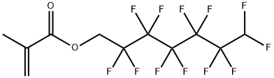 甲基丙烯酸十二氟庚酯,2261-99-6,结构式