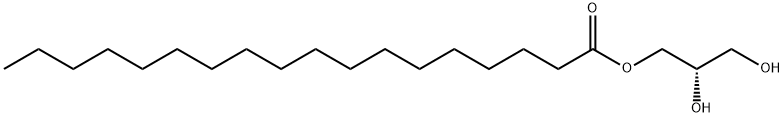 1-ステアロイル-SN-グリセロール 化学構造式