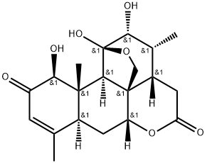 查杷任酮, 22611-34-3, 结构式