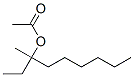 1-ethyl-1-methylheptyl acetate Struktur