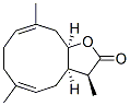 (3S,3aR,5E,9E,11aR)-3a,4,7,8,11,11a-Hexahydro-3,6,10-trimethylcyclodeca[b]furan-2(3H)-one 结构式