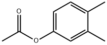 3,4-ジメチルフェノールアセタート 化学構造式