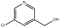 (5-クロロ-3-ピリジニル)メタノール 化学構造式