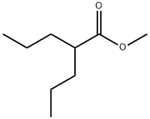 2-プロピルペンタン酸メチル 化学構造式