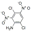 3,6-Dichloro-2,4-dinitroaniline 结构式