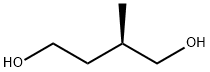 (R)-(+)-2-メチル-1,4-ブタンジオール 化学構造式