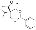 5β-Isopropyl-5α-(1-methoxyethyl)-2β-phenyl-1,3-dioxane 结构式