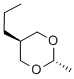 2α-Methyl-5β-propyl-1,3-dioxane 结构式