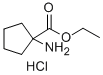 乙基1-氨基环戊烷羧酸酯盐酸盐, 22649-37-2, 结构式