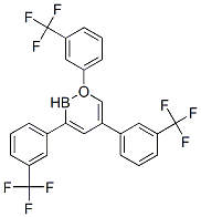 2,4,6-Tris[3-(trifluoromethyl)phenyl]boroxin 结构式