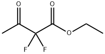 2,2-二氟乙酰乙酸乙酯, 2266-48-0, 结构式