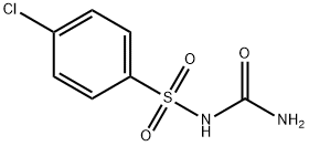 4-Chlorobenzenesulfonyl urea Struktur