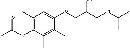 metipranolol Struktur