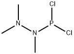 (1,2,2-トリメチルヒドラジノ)ジクロロホスフィン 化学構造式