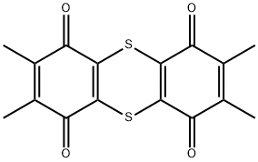 2,3,7,8-TETRAMETHYL-1,4,6,9-THIANTHRENETETRONE Structure