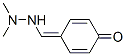 4-[(2,2-dimethylhydrazinyl)methylidene]cyclohexa-2,5-dien-1-one 结构式