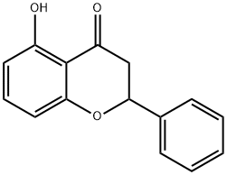5-HYDROXY-2-PHENYL-4-CHROMANONE Struktur