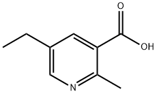 5-Ethyl-2-methyl-nicotinicacid Structure