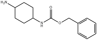 Carbamic acid, (4-aminocyclohexyl)-, phenylmethyl ester (9CI) Struktur
