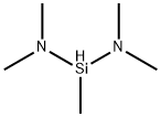 二(二甲氨基)甲基硅, 22705-33-5, 结构式