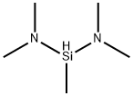 BIS(DIMETHYLAMINO)METHYLSILANE Structure