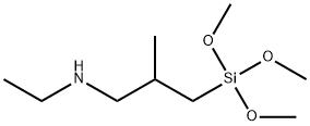 N-Ethyl-3-trimethoxysilyl-2-methylpropanamine Structure