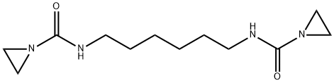N,N’-1,6-己二基双(1-氮丙啶酰胺) 结构式